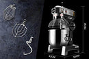 EuroChef 20L Planetary Food Mixer Commercial Stand Vertical Food Dough Mixer Machine, Floor Model