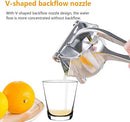 Newly Stainless Steel Manual Juicer Lemon Press Squeezer,Heavy Duty Alloy Hand Press Lemon Orange Juicer,Fruit Juicer Citrus Extractor Tool