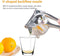 Newly Stainless Steel Manual Juicer Lemon Press Squeezer,Heavy Duty Alloy Hand Press Lemon Orange Juicer,Fruit Juicer Citrus Extractor Tool