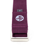 Manduka Align Yoga Strap – Strong, Durable Cotton Webbing with Adjustable Buckle for Secure, Slip-Free Support for Stretching, Yoga, Pilates and General Fitness. (35440), 8 Feet