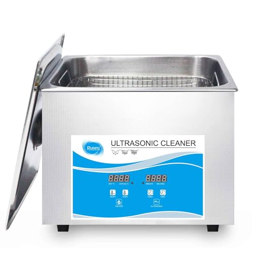 1.3L Digital Ultrasonic Cleaner Jewelry Ultra Sonic Bath Degas Parts Cleaning