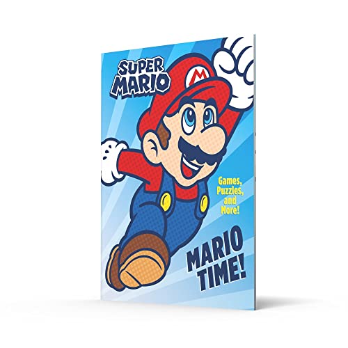 Official Super Mario: Mario Time!: An official Mario activity book – perfect for kids and fans of the video game!