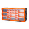 HORUSDY 22 Drawers Parts Storage Cabinet Tool Box Bin Chest Case Plastic Organizer Toolbox With Dividers in Drawers