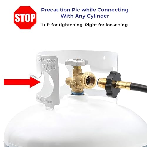 Prime Solutions 800,000 BTU Liquefied Gas Propane Fire Weed Torch Flame Thrower LPG Electronic Weed Burner Torch Weed Killer, Roofing Torch, 3 Meter Hose Pipe