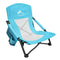 Oileus Low Beach Chair for Beach Tent & Shelter & Camping | Outdoor Ultralight Backpacking Folding Recliner Chairs with Cup Holder & Storage Bag, Carry Bag, Breeze Mesh Back, Compact Duty 1 Pcs Chair