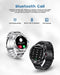 LIGE Smart Watch for Men Bluetooth Call Answering, 1.32'' HD Colour Display Rotating Button Fitness Tracker with 24/7 Heart Rate Blood Pressure Sleep Monitor, IP67 Waterproof Pedometer for iOS Android