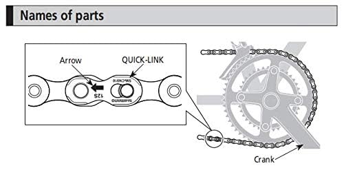 INKESKY Shimano 11 Speed Chain Quick Link Connector SM-CN900 (2 Pairs)