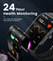 LIGE Smart Watch with Bluetooth Call Answer/Dail,2.01'' Large HD Touchscreen Smartwatch with 123 Sports Modes,Heart Rate/SpO2/Blood Pressurefor IP67 Waterproof Fitness Tracker for iOS & Android Black