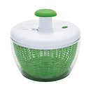 Farberware Easy to use pro Pump Spinner with Bowl, Colander and Built in draining System for Fresh, Crisp, Clean Salad and Produce, Large 6.6 Quart, Green