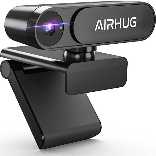 2K Webcam No Mic with Privacy Cover, USB Web Cam for Computer and Laptop Plug & Play, Web Camera Without Audio, 78° Wide-Angle,for Streaming and Conferencing,Compatible Skype Zoom YouTube