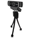 Logitech C922 Pro Stream 1080P HD Camera Webcam with Tripod for Game Streaming