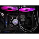 ASUS ROG Strix LC II 360 ARGB All-in-one AIO Liquid CPU Cooler 360mm Radiator, Intel LGA1700, 115x/2066 and AMD AM4/TR4 Support,Triple 120mm 4-pin PWM Addressable RGB Radiator Fans