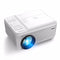 Laser LED 720P HD Projector with DVD Player and Wi-Fi Casting White