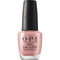 OPI Nail Lacquer, Up to 7 Days of Wear, Chip Resistant and Fast Drying Nail Polish, Barefoot in Barcelona, 15ml