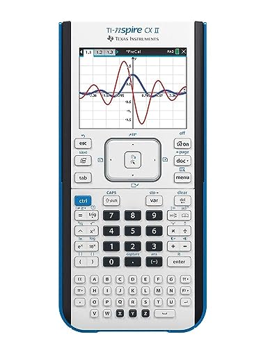 TI-Nspire CX II Color Graphing Calculator with Student Software