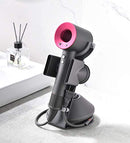 Hair Dryer Stand Hair Dryer Holder Supersonic, Magnetic Stand Holder with Power Plug Cable Organizer, Aluminum Alloy Bracket, Bathroom Organizer Supersonic Hair Dryer, Diffuser and Nozzles