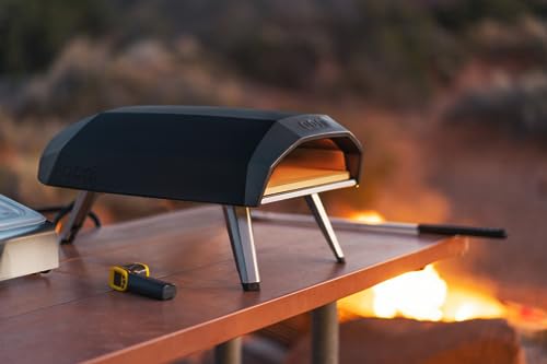 Ooni Koda 12 Gas Pizza Oven – 28mbar Outdoor Propane Pizza Oven - Portable Pizza Oven For Fire and Stone Baked 12 Inch Pizzas – Ideal for Any Outdoor Cooking Enthusiast - Countertop Pizza Oven