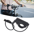 Thumb Throttle Speed Control, Sensitive ABS Ebike Thumb Throttle Easy to Use Universal Durable Electric Bicycle Accessories for Bafang BBS01 02 BBSHD Left Right Handlebar