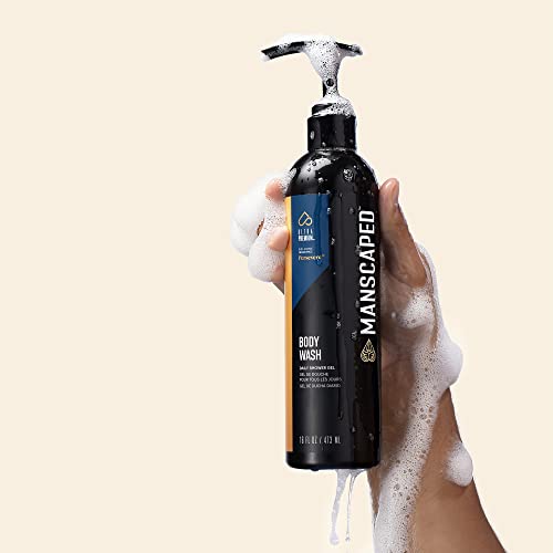 MANSCAPED™ Men’s UltraPremium Persevere™ Body Wash, Luxurious Clean Formula Infused with Aloe Vera and Sea Salt, Refreshing and Nourishing Daily Shower Gel for Hydrating Skin, (16 oz)