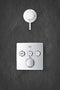 GROHE 29142000 Grohtherm Smart Thermostatic Trim with Control Module, Starlight Chrome