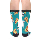 Great Dane Pizza Unisex Novelty Crew Socks Casual Funny Crazy Dress Socks Gift