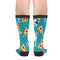 Great Dane Pizza Unisex Novelty Crew Socks Casual Funny Crazy Dress Socks Gift