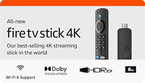 Fire TV Stick 4K | Stream BINGE, Kayo Sports, Netflix, Prime Video