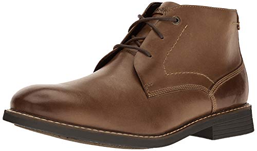 Rockport Men's Classic Break Chukka Boot, Dark Brown Leather, 11 Wide