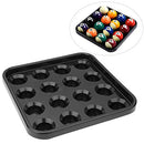 Pool Ball Tray Billiard Ball Holder Tray Snooker Ball Storage Tray Holds Billiard Balls Set Pool Table Accessories 16 Balls