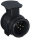 Adaptor 13-pin to 7-pin to Connect 13pin Socket on The Vehicle to 7pin Socket on The Trailer or Bike Carrier