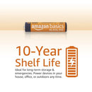 Amazon Basics 8-Pack AAA Alkaline High-Performance Batteries, 1.5 Volt, 10-Year Shelf Life