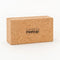 The FeetUp Cork Yoga Block - Ideal for Yoga, Pilates, Meditation, Fitness & Gym - 100% Best Quality Natural Cork | Vegan, Hypoallergenic, Non-Slip Grip Organic Texture | Extremely Durable 8.9'' X 4.7'' X 3'' ( 22.7 X 12 X 7.5 cm)