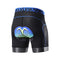 ARSUXEO Mens Cycling Underwear 3D Gel Padded Bike Shorts for Men Biking Shorts Bicycle Liner Blue Size Medium
