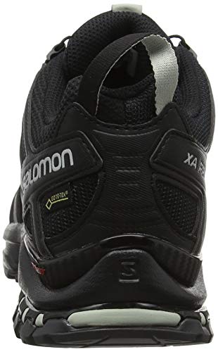 Salomon Women's XA Pro 3D GTX W Hiking Shoes, Black/Black/Mineral Grey, 6 US