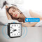 AMIR Analog Alarm Clock, Silent Non Ticking Small Clock, Travel Alarm Clock with Snooze & Light, Ascending Beep Sounds, Battery Operated Loud Alarm Clock for Bedroon, Bedside, Desk (Black)