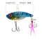 WANBY Proven Explosive Color Special Spinner Spoon Swimbait Vibrating Jigging Freshwater Saltwater Fishing Lures with Hook Fishing Tackle for Trout Bass Salmon（4Pcs）