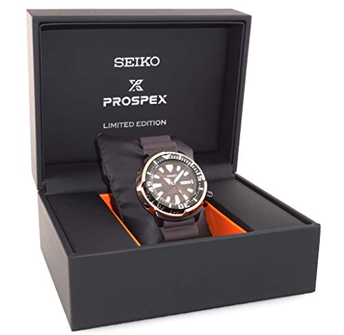 SEIKO PROSPEX Gold Fin Tuna Limited Edition 2200pcs Diver's 200M Rose Gold Brown Dial Watch SRPD14K1