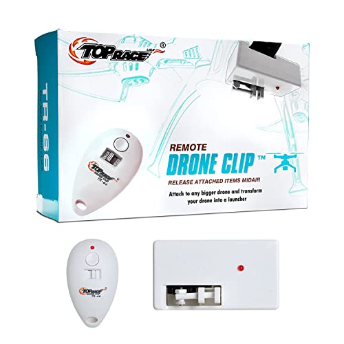 Top Race Drone Clip Remote Control Object Launcher, Release and Drop Drone Delivery