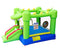 OWZJUHA Inflatable Bounce House with Slide, Jumping Castle with Blower and Ball Pit House, Two Dart Target Game