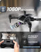 Holy Stone Drone for Kids with 1080P HD Camera, HS430 RC Mini Drones Quadcopter with WiFi FPV Live Video, Circle Fly, Throw to Go, Toys for Adults or Beginners, 2 Batteries 26 Mins, Easy to Fly, Black