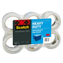 Scotch Heavy Duty Shipping Packaging Tape 48mm x 50m 2350-6 (Pack of 6)