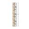 Hallmark Kraft Recyclable Christmas Wrapping Paper with Cut Lines (2 Rolls: 150 Sq. Ft. Ttl) Green Trees on White, White Pine Cones on Brown Kraft for Holidays, Hanukkah, Winter Solstice, Weddings, 0005JXW1203