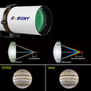 SVBONY SV503 Telescope, 70ED F6 Extra Low Dispersion Refractor OTA, Micro-Reduction Rap Focuser, for Astrophotography