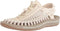 KEEN Female Uneek White Cap Cornstalk Size 8 US Sandal