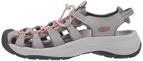 KEEN Female Astoria West Sandal Ocean Wave Red Size 8.5 US Sandal