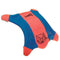 ChuckIt! Flying Squirrel Spinning Dog Toy, (Orange/Blue), Multicolor, Medium (10 in x 10 in) (0511300)