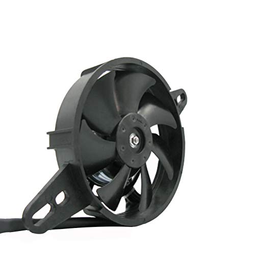 OTOM Universal Motorcycle Radiator Cooling Fan Oil Cooler Water Cooler Electric Fan 4inch 5inch For All Dirt Bike Motocross ATV (4 Inches)