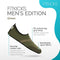 DM Merchandising Inc. Fitkicks Mens Active Lifestyle Shoes for Running, Workouts, Walking & Everyday Use - 2Nd Edition