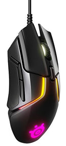 SteelSeries Rival 600 Wired 7-Button 96-128g Gaming Mouse - Prism 3-Zone RGB Illumination - 12,000 CPI - TrueMove3+ Dual Optical Sensor - 0.5 Lift-Off Distance