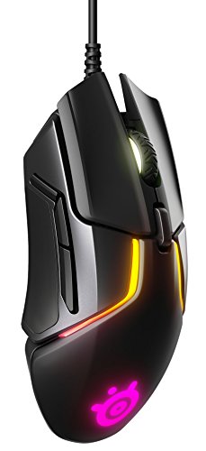 SteelSeries Rival 600 Wired 7-Button 96-128g Gaming Mouse - Prism 3-Zone RGB Illumination - 12,000 CPI - TrueMove3+ Dual Optical Sensor - 0.5 Lift-Off Distance